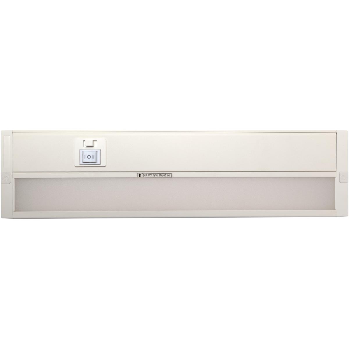 Nuvo 63/502 CounterQuick 120 LED 14 inch White Under Cabinet & Cove, Linear Strip