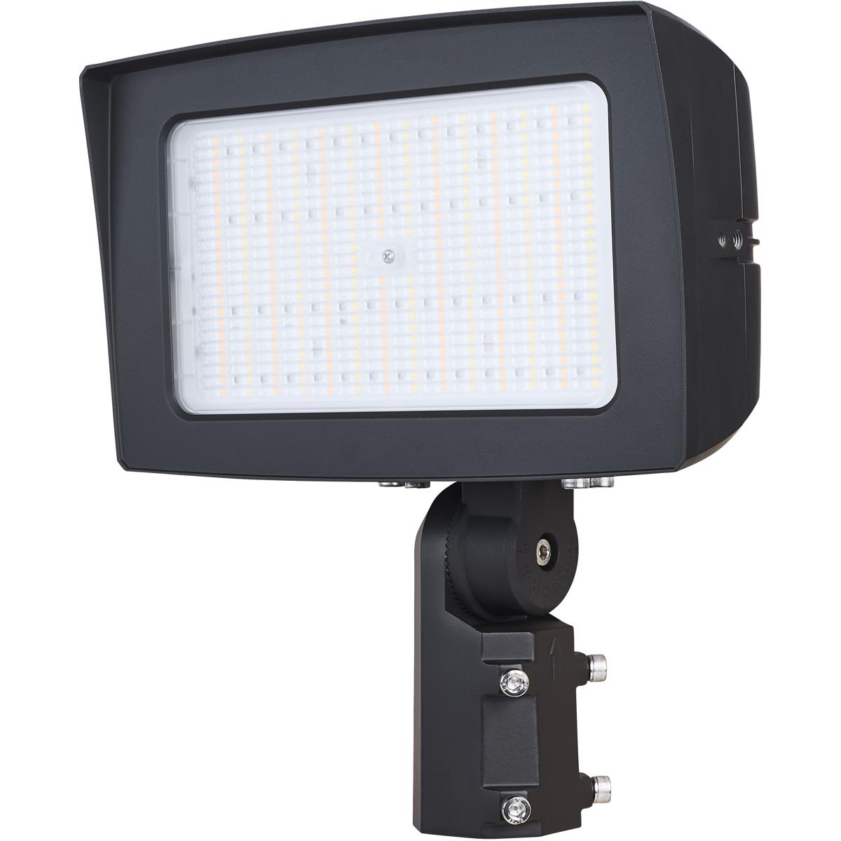 LED Flood Light 150/125/100 3K/4K/5K CCT Selectable Beam Angle Selectable Bronze 120-347V