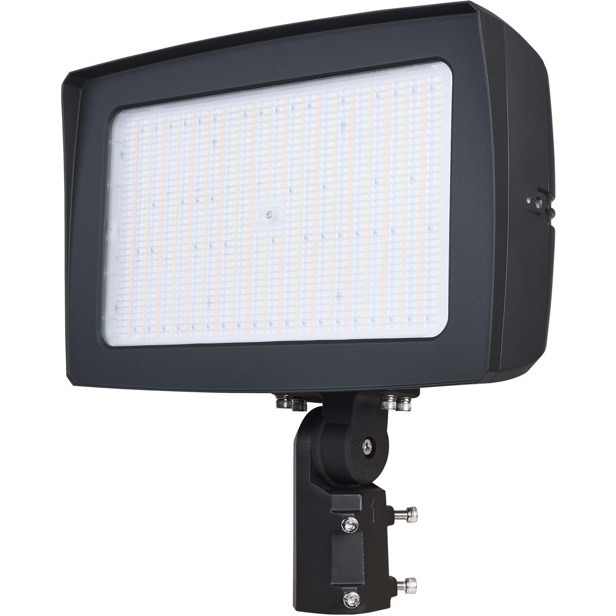 LED Flood Light 300/250/200 3K/4K/5K CCT Selectable Beam Angle Selectable Bronze 120-347V