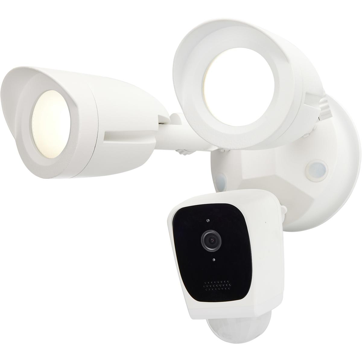 Starfish Bullet SMART Security Light w/Camera 20W 3000K CCT White Finish 120-277V