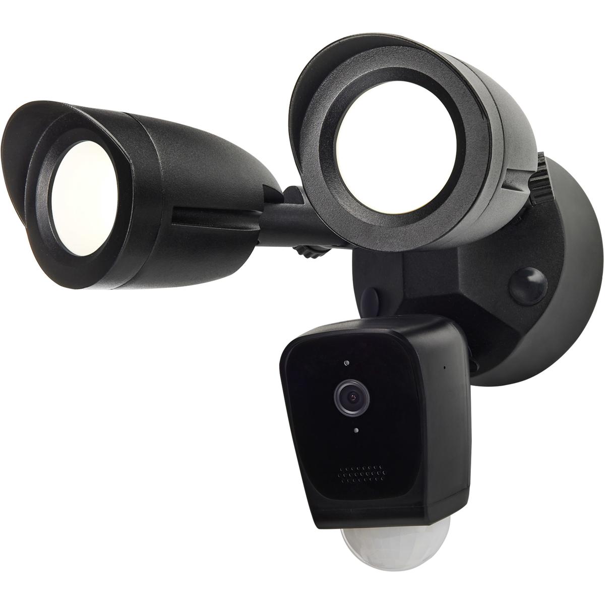 Starfish Bullet SMART Security Light w/Camera 20W 3000K CCT Black Finish 120-277V