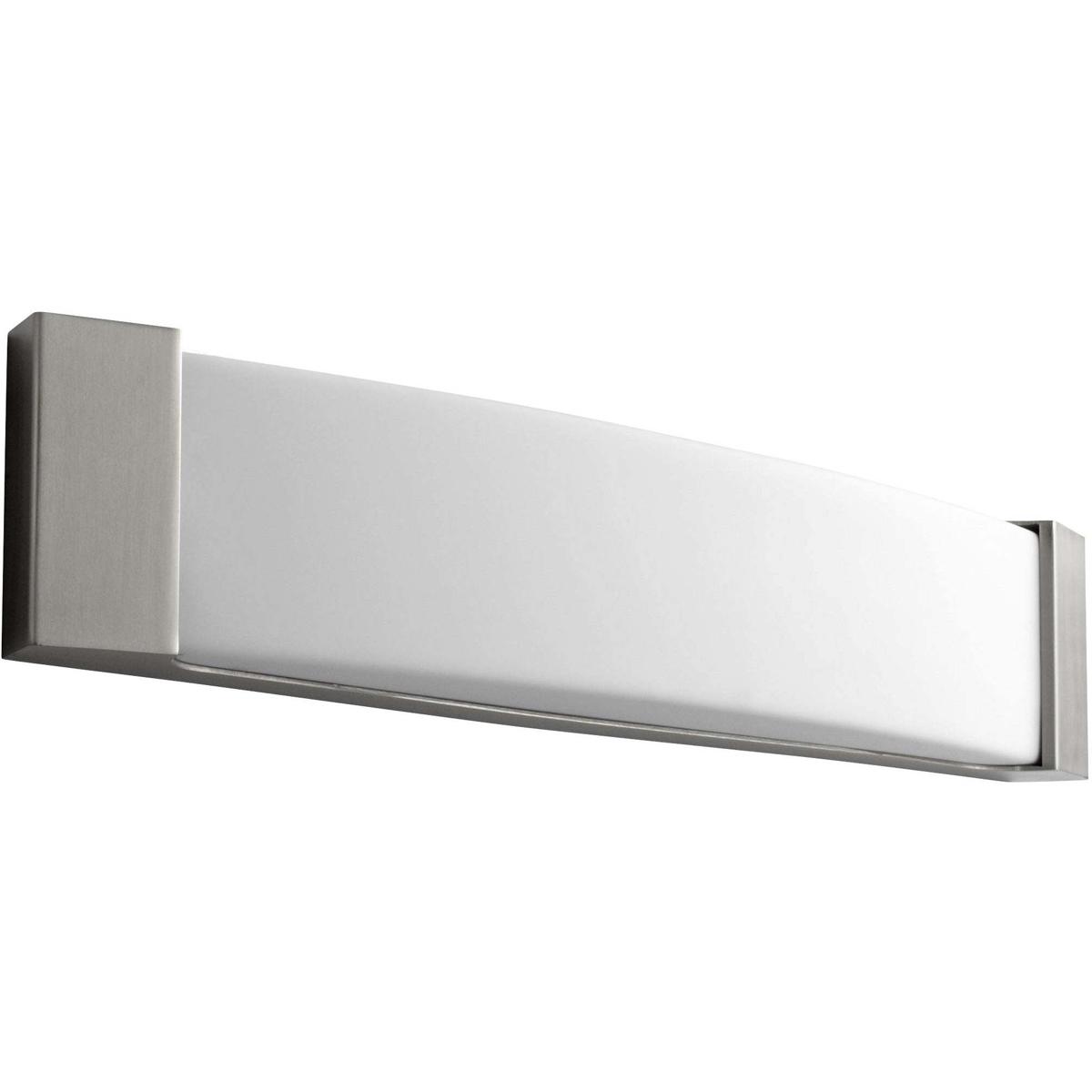 Oxygen Lighting 2-5176-24 Apollo 2 Light 25 inch Satin Nickel Bath Vanity Wall Light