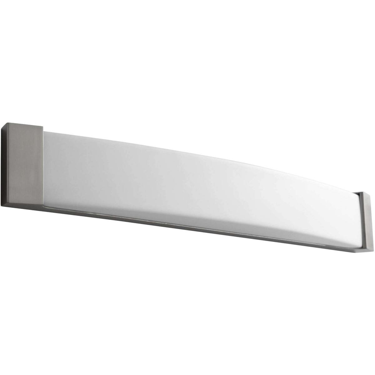 Oxygen Lighting 2-5177-24 Apollo 2 Light 37 inch Satin Nickel Bath Vanity Wall Light