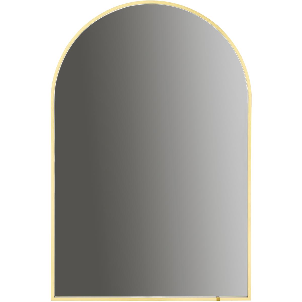 Oxygen Lighting 3-0105-55 Avior 36 X 22 inch Brushed Brass LED Mirror