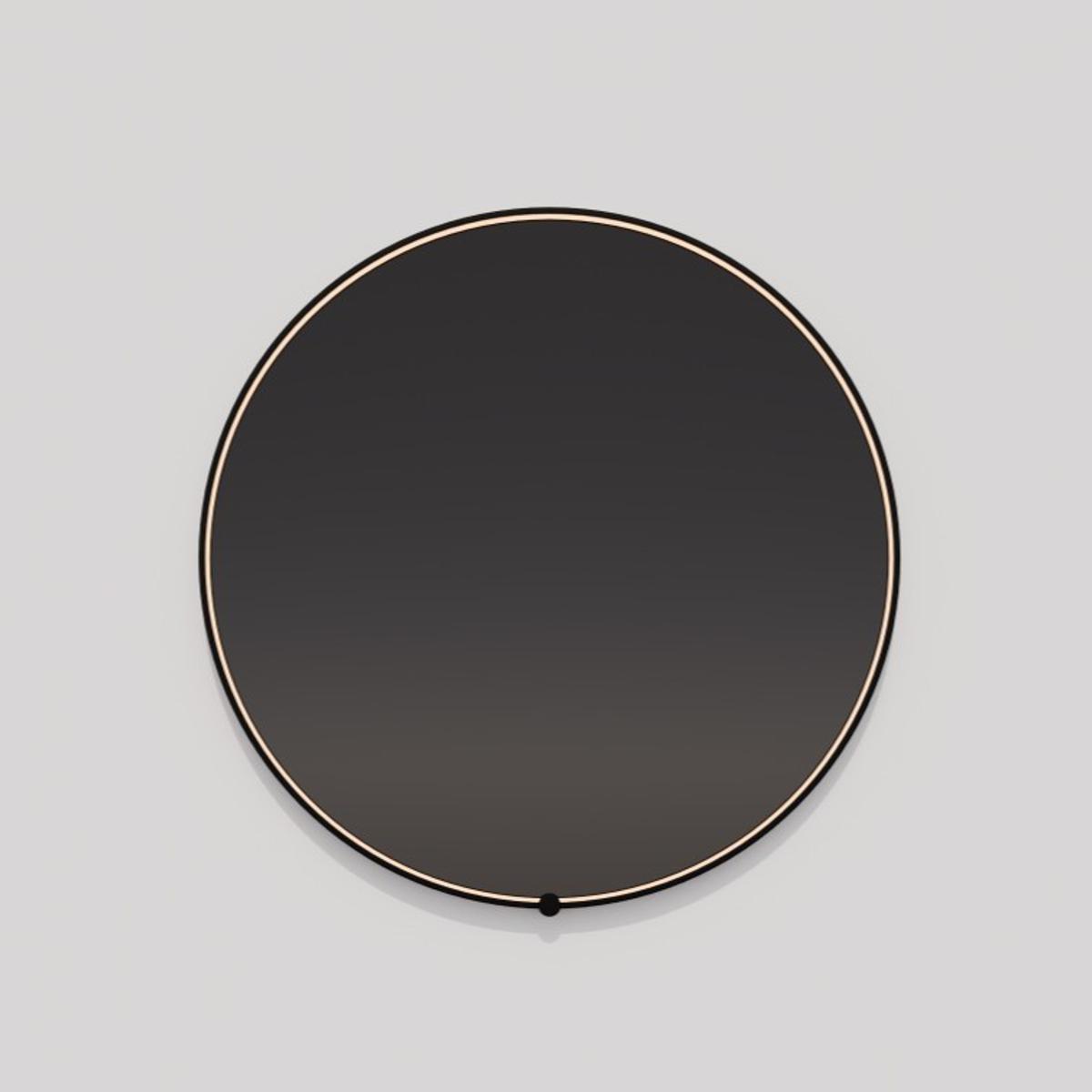 Oxygen Lighting 3-0202-15 Avior 36 X 36 inch Black LED Lighted Mirror, Vanita by Oxygen