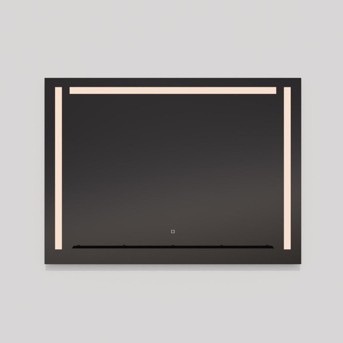 Oxygen Lighting 3-0303-15 Skylight 48 X 36 inch Black LED Lighted Mirror, Vanita by Oxygen