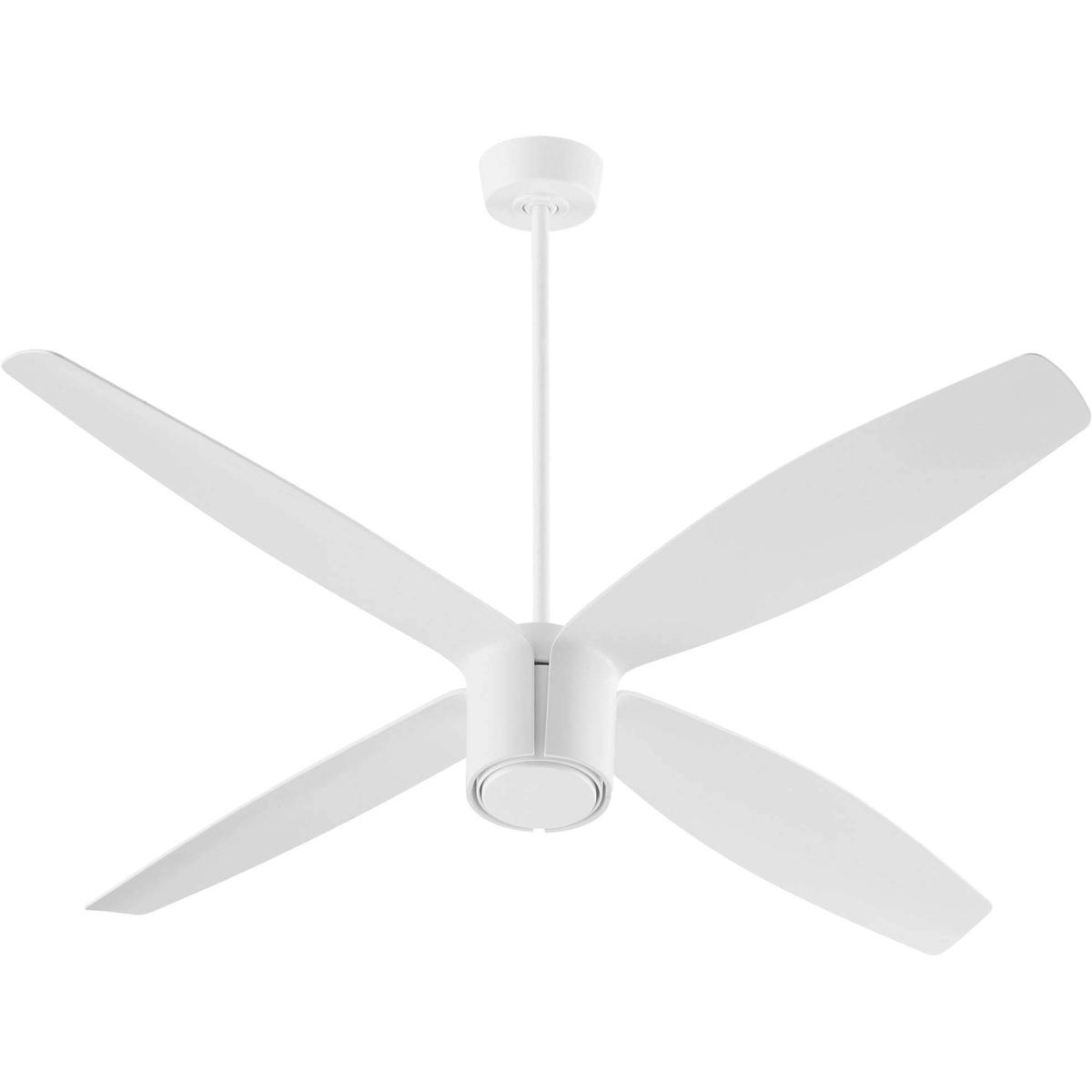 Oxygen Lighting 3-116-6 Samaran 60 inch White with Studio White Blades Ceiling Fan
