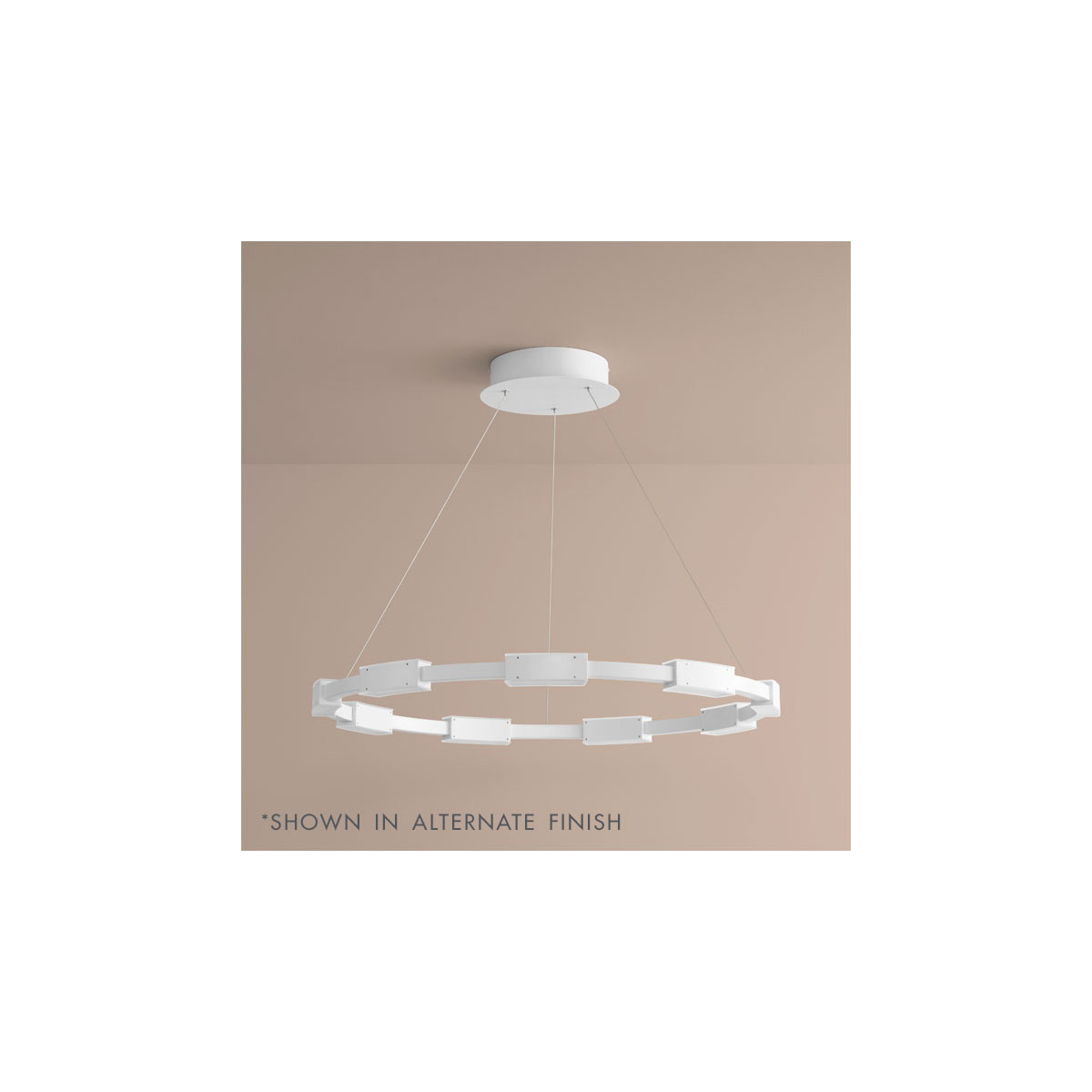 Oxygen Lighting 3-23-15 Dieter LED Black Pendant Ceiling Light