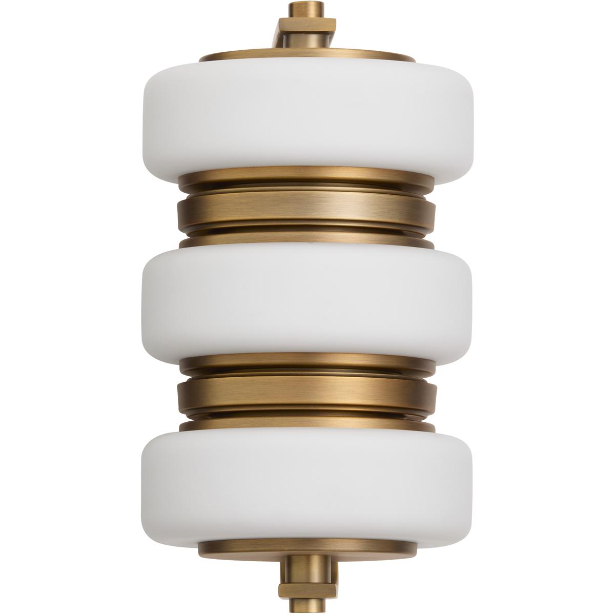 Oxygen Lighting 3-40-56 Favo 7 inch Brushed Brass Wall Mount Wall Light