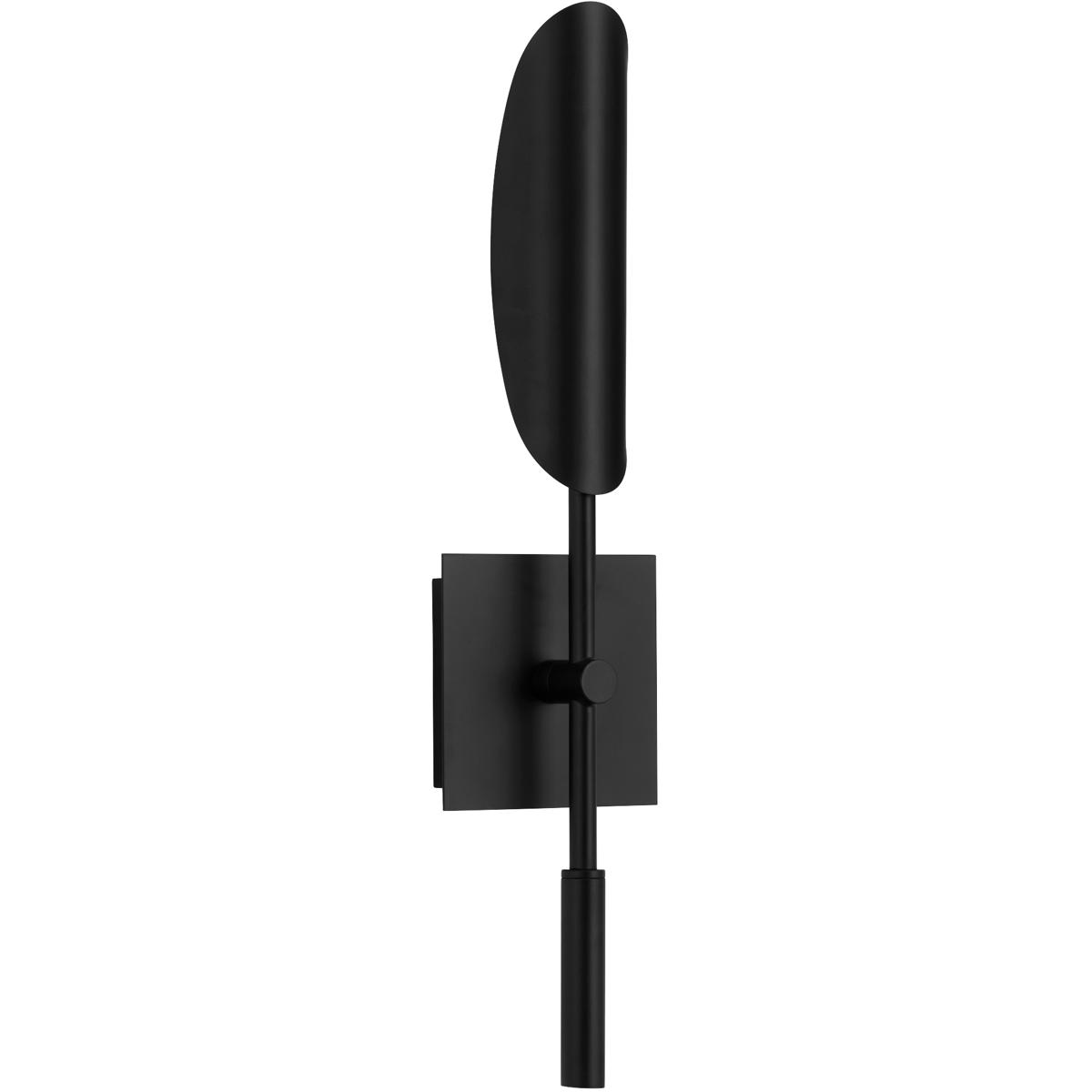 Oxygen Lighting 3-405-1540 Pivot 1 Light 6 inch Black/Aged Brass Wall Sconce Wall Light