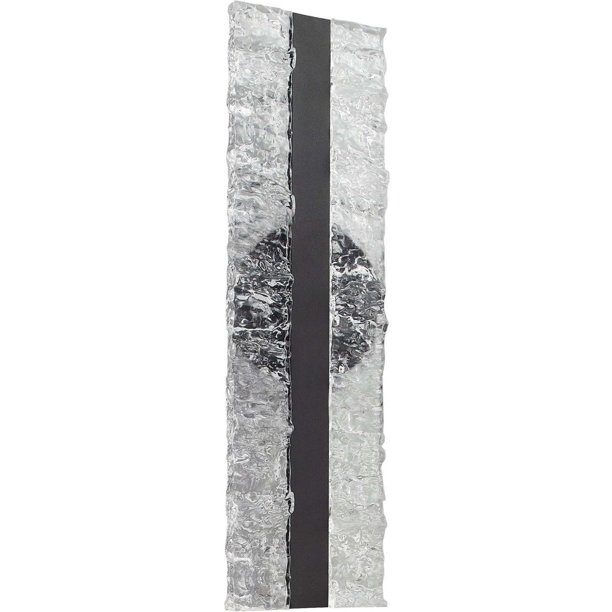 Oxygen Lighting 3-420-15 Landon 1 Light 20 inch Black Sconce Wall Light