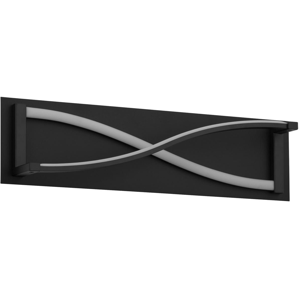 Oxygen Lighting 3-5006-15 Hyperion 2 Light 22 inch Black Vanity Light Wall Light