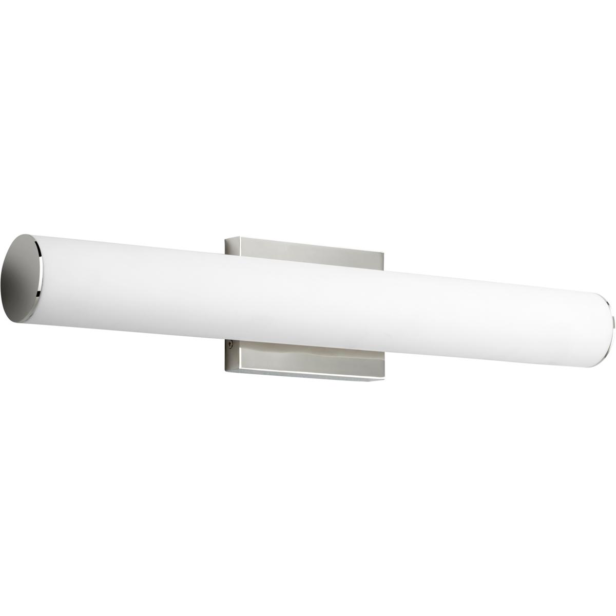 Oxygen Lighting 3-5012-20 Fugit LED 23 inch Polished Nickel Vanity Light Wall Light