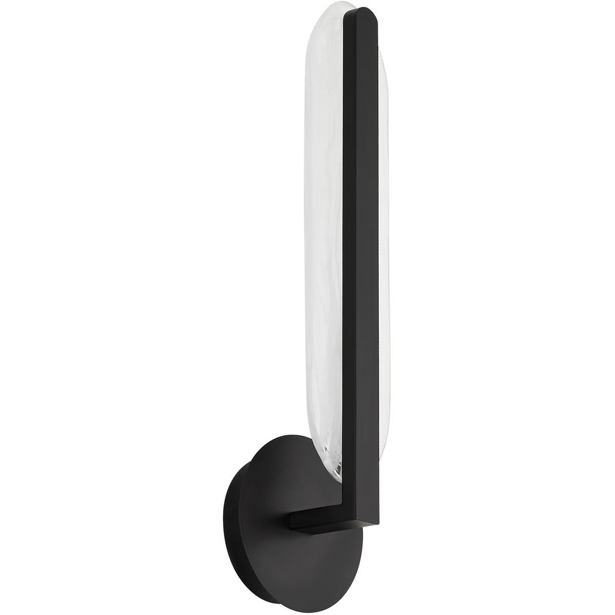 Oxygen Lighting 3-5145-15 Avian 1 Light 5.75 inch Black Sconce Wall Light