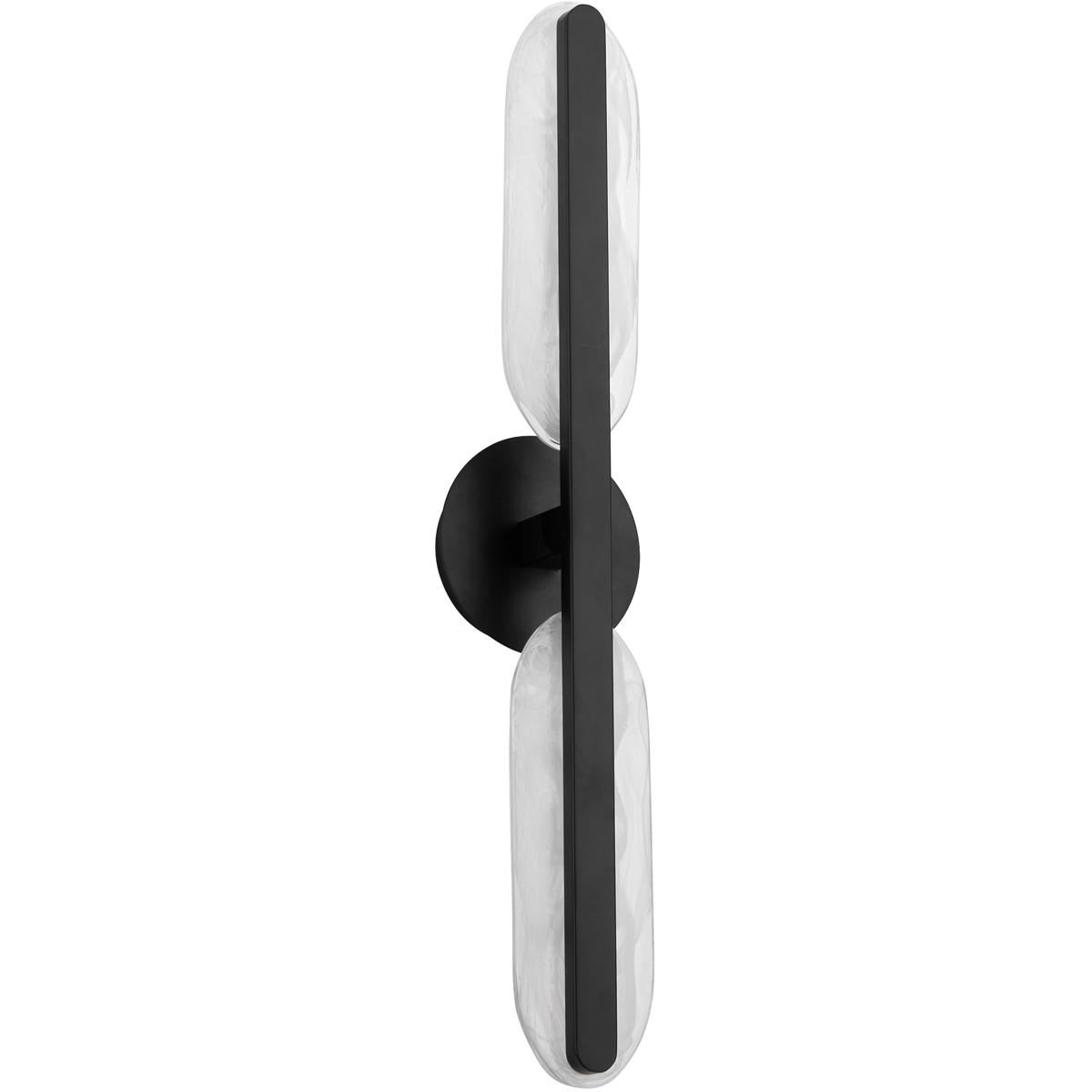 Oxygen Lighting 3-5146-15 Avian 2 Light 5.75 inch Black Vanity Light Wall Light