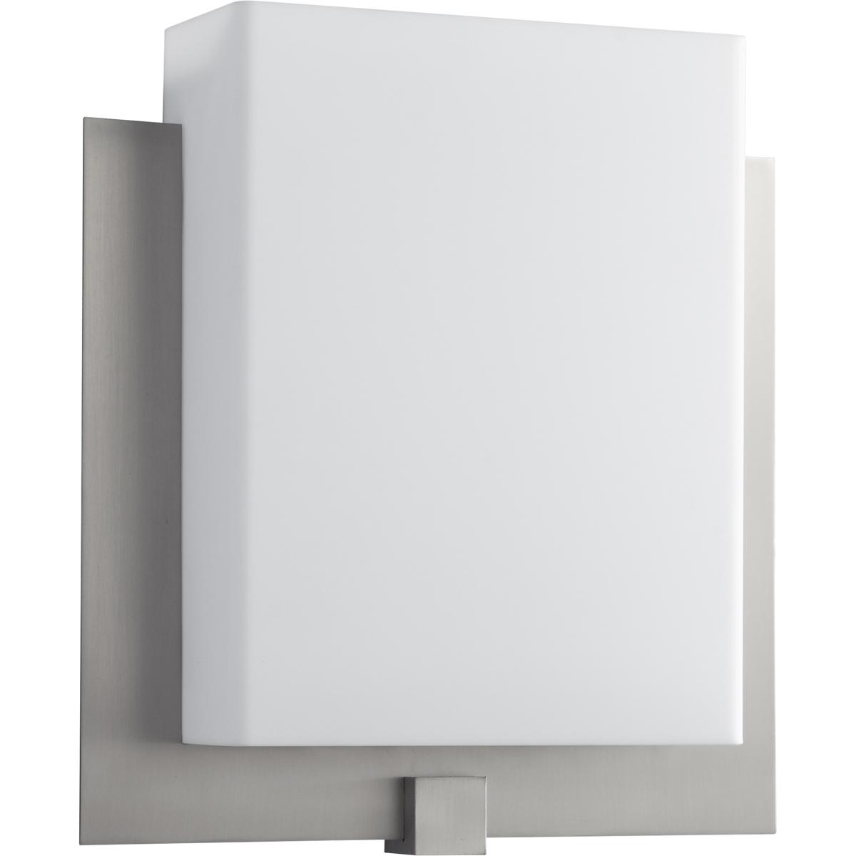 Oxygen Lighting 3-523-224-EM Pathways 1 Light 13.75 inch Satin Nickel Sconce Wall Light in Included, 3000K