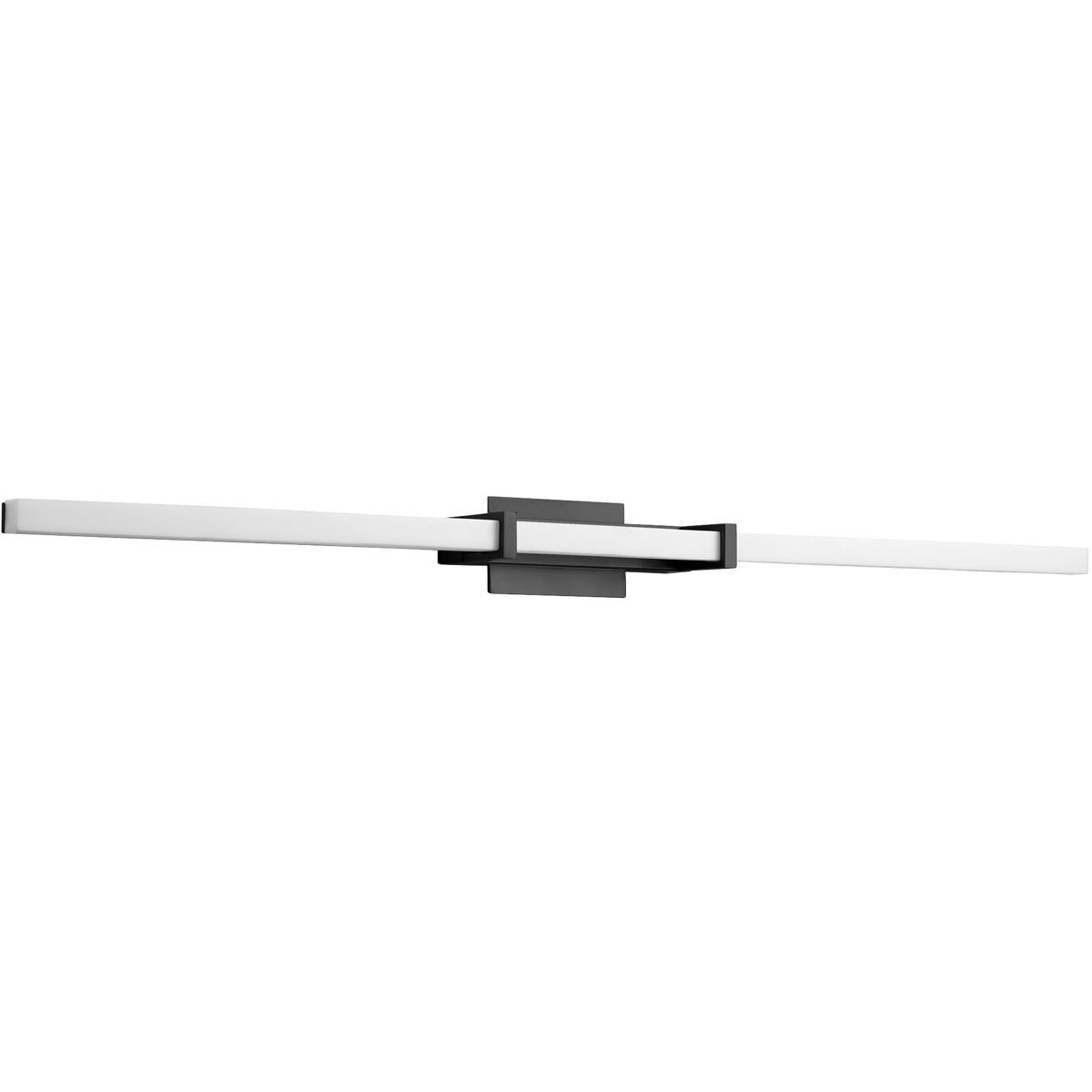 Oxygen Lighting 3-56-15 Wand 1 Light 36 inch Black Vanity Light Wall Light