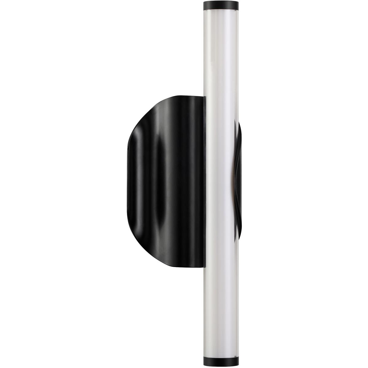 Oxygen Lighting 3-57-15 Ola 6.5 inch Black Sconce Wall Light