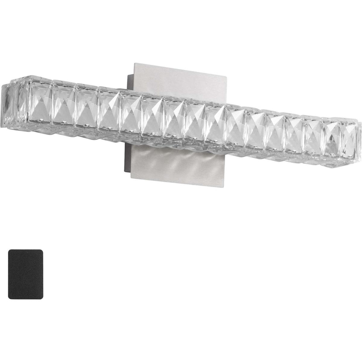 Oxygen Lighting 3-573-15 elan 1 Light 20 inch Black Vanity Light Wall Light