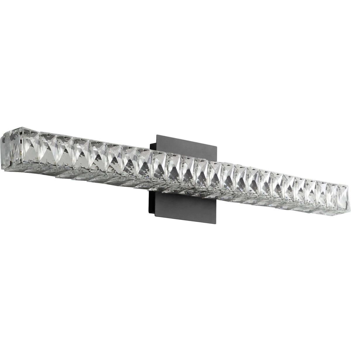 Oxygen Lighting 3-574-15 elan 2 Light 30 inch Black Vanity Light Wall Light