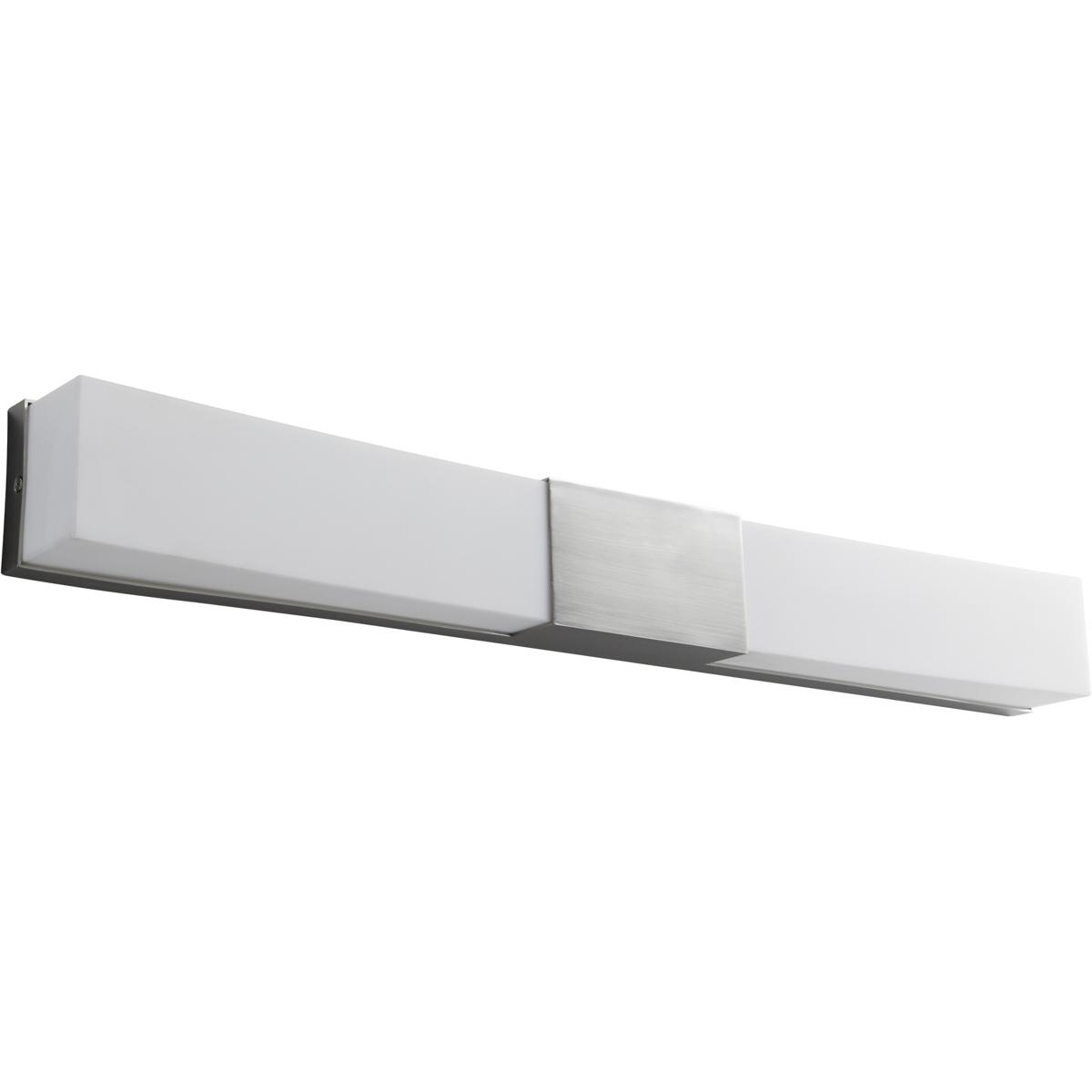 Oxygen Lighting 3-582-24 Crescent 2 Light 31 inch Satin Nickel Vanity Light Wall Light