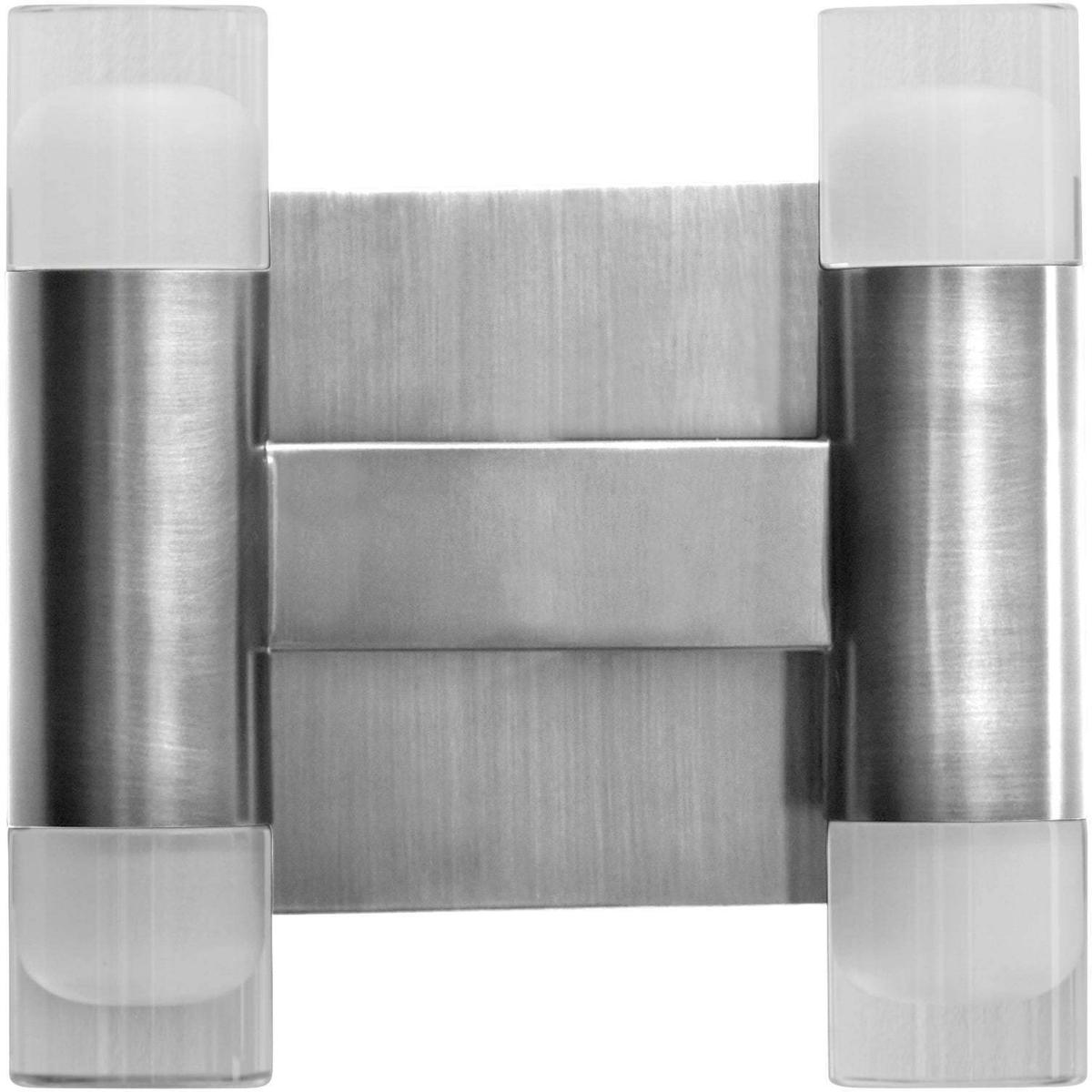 Oxygen Lighting 3-595-24 Alarum 4 Light 8 inch Satin Nickel Sconce Wall Light