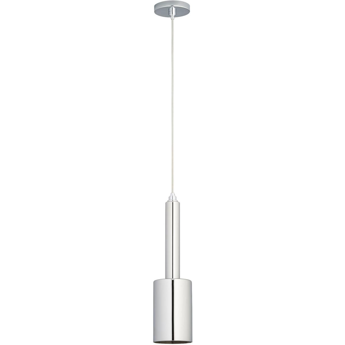 Oxygen Lighting 3-604-1414 Spindle 1 Light 5 inch Polished Chrome Pendant Ceiling Light