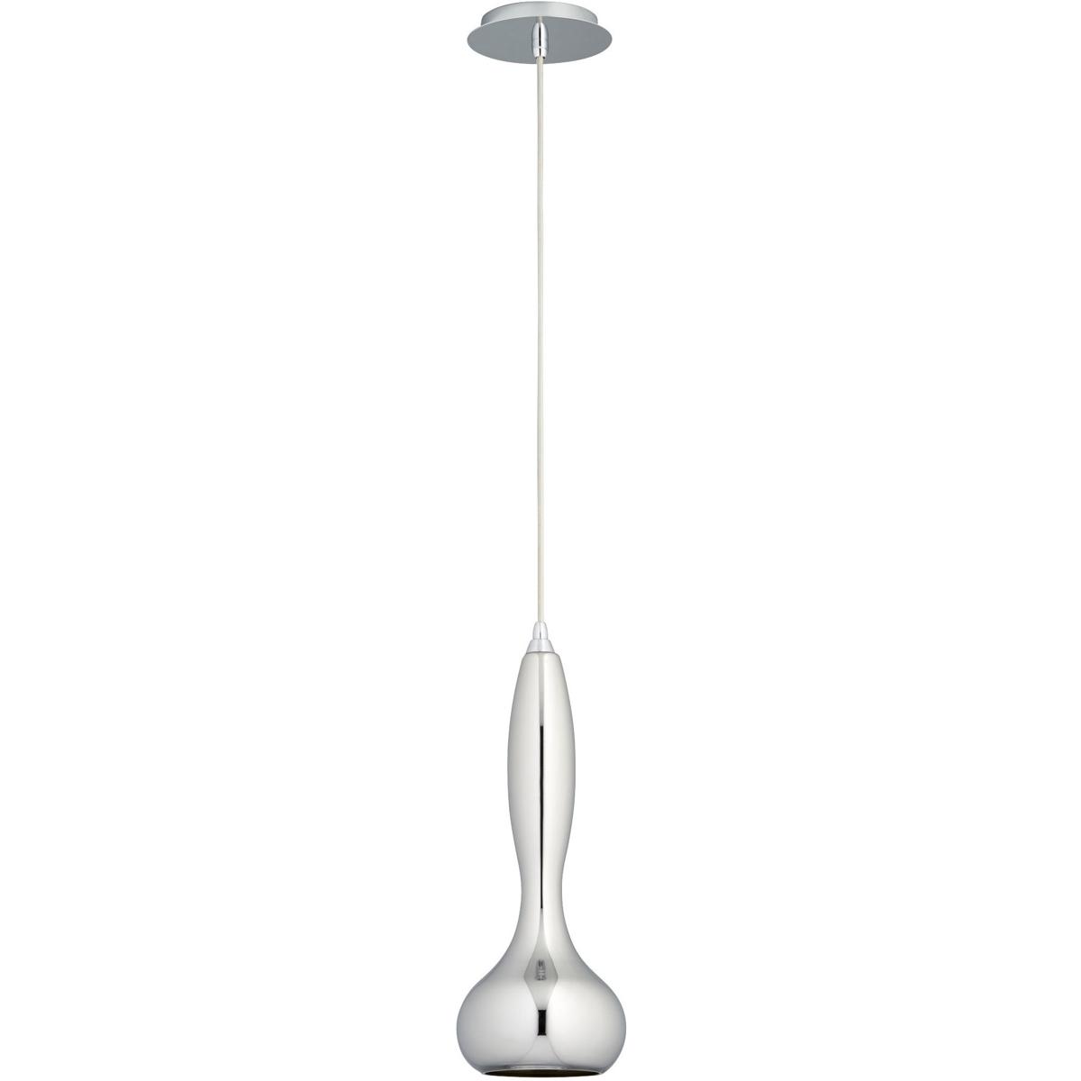Oxygen Lighting 3-615-1414 Pyrus 1 Light 6.25 inch Polished Chrome Pendant Ceiling Light