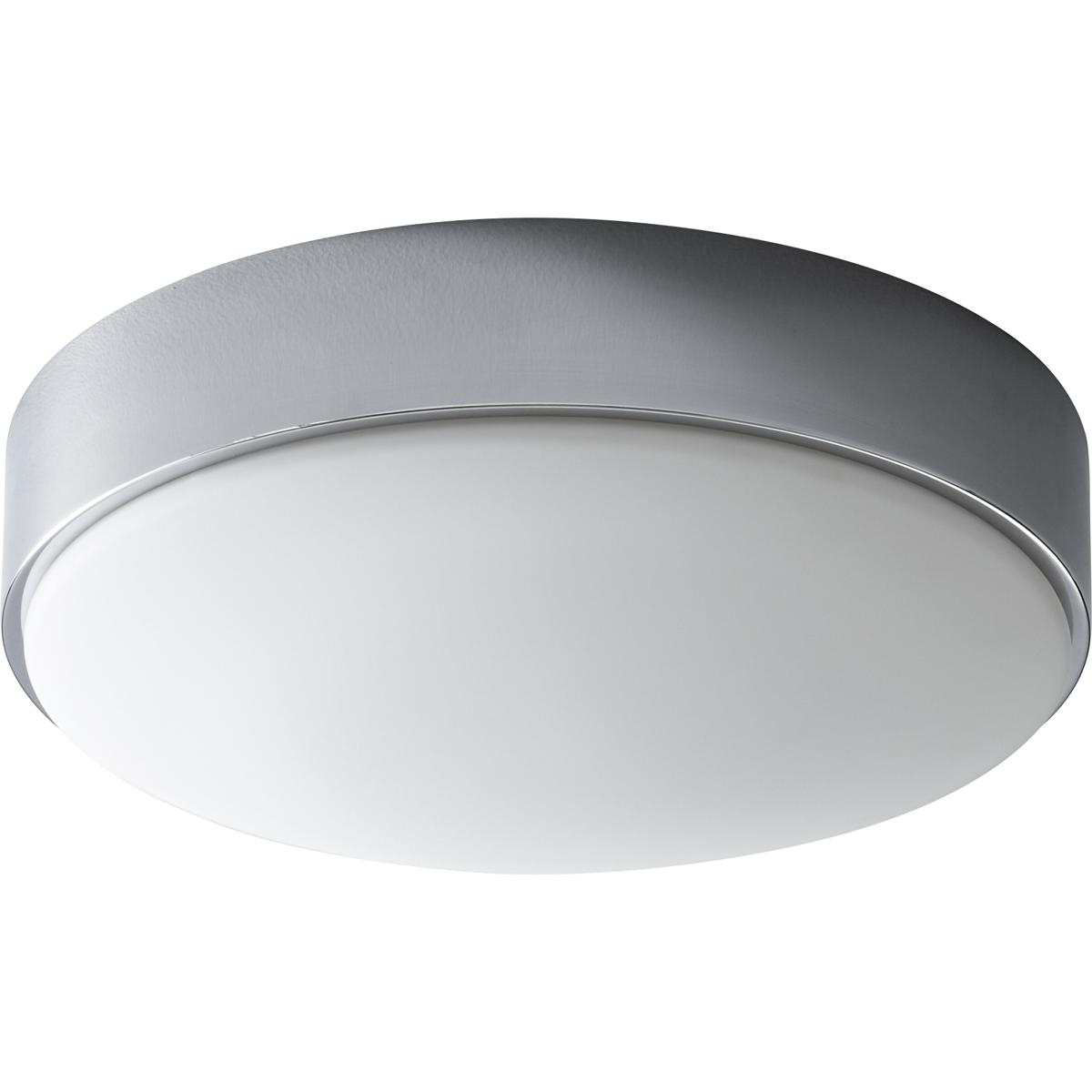 Oxygen Lighting 3-624-14 Journey 2 Light 14 inch Polished Chrome Flush Mount Ceiling Light