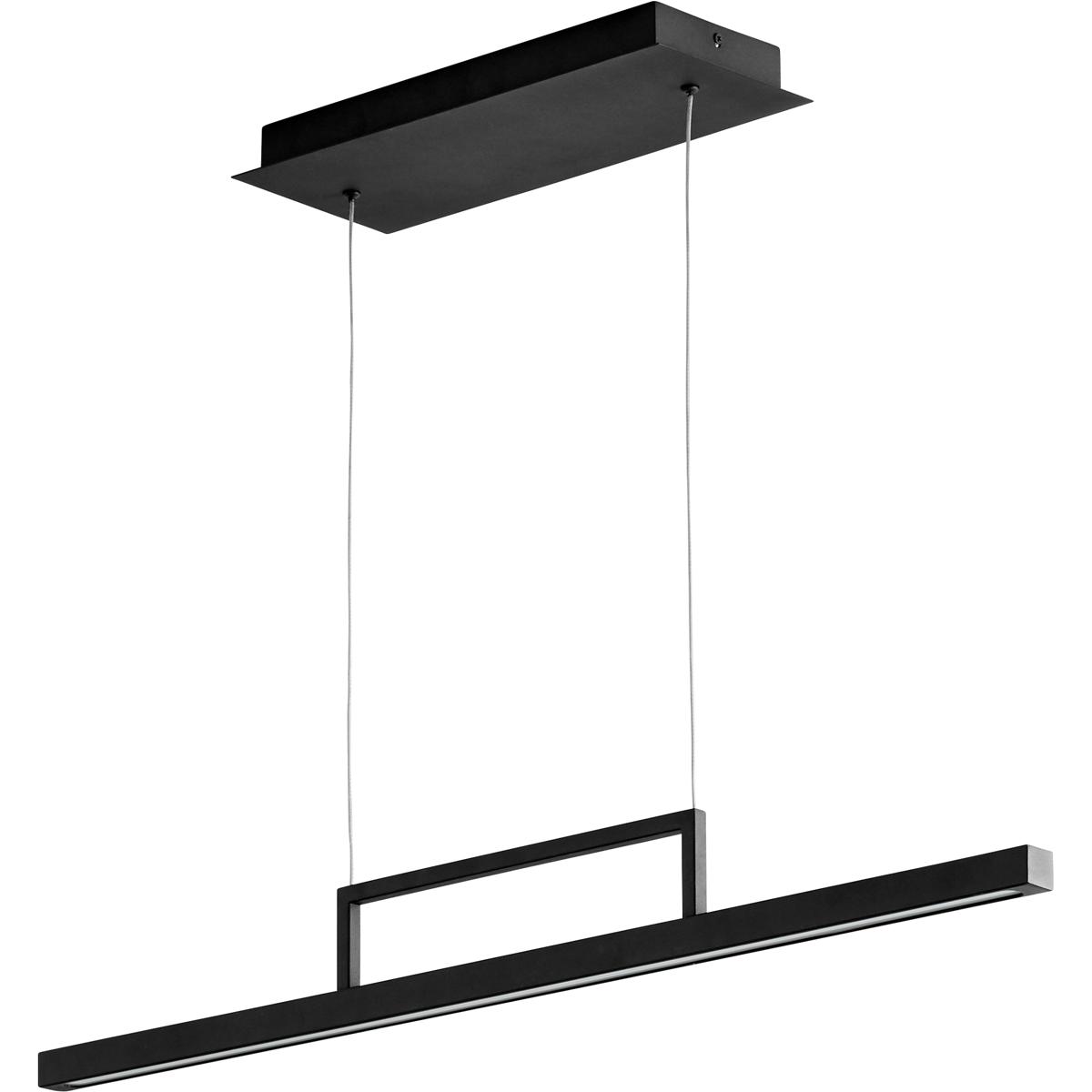 Oxygen Lighting 3-66-24 Stylus LED 33.5 inch Satin Nickel Linear Pendant Ceiling Light
