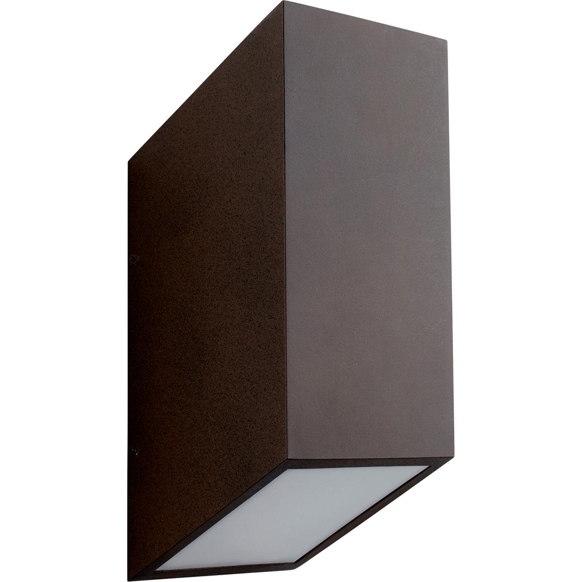 Oxygen Lighting 3-701-22 Uno 2 Light 14 inch Oiled Bronze Outdoor Wall Sconce