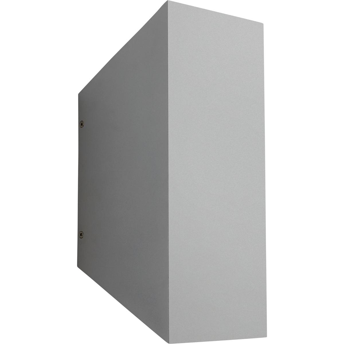 Oxygen Lighting 3-703-16 Duo 2 Light 14 inch Grey Outdoor Wall Sconce