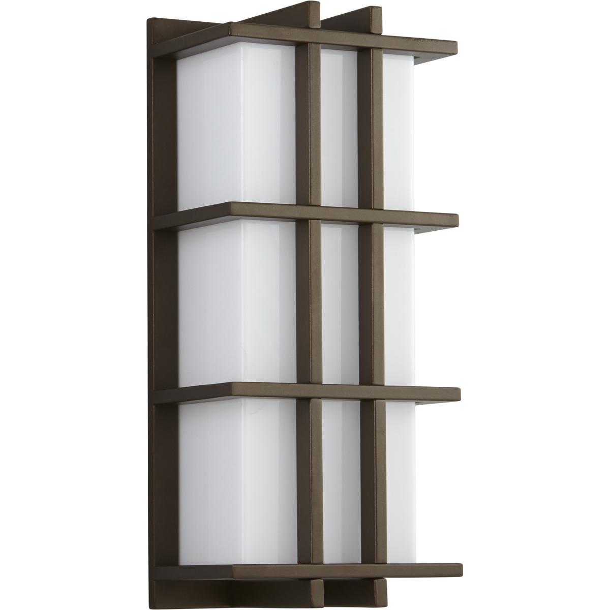 Oxygen Lighting 3-710-222-EM Telshor 1 Light 16.5 inch Oiled Bronze Outdoor Wall Light in Included, 3000K
