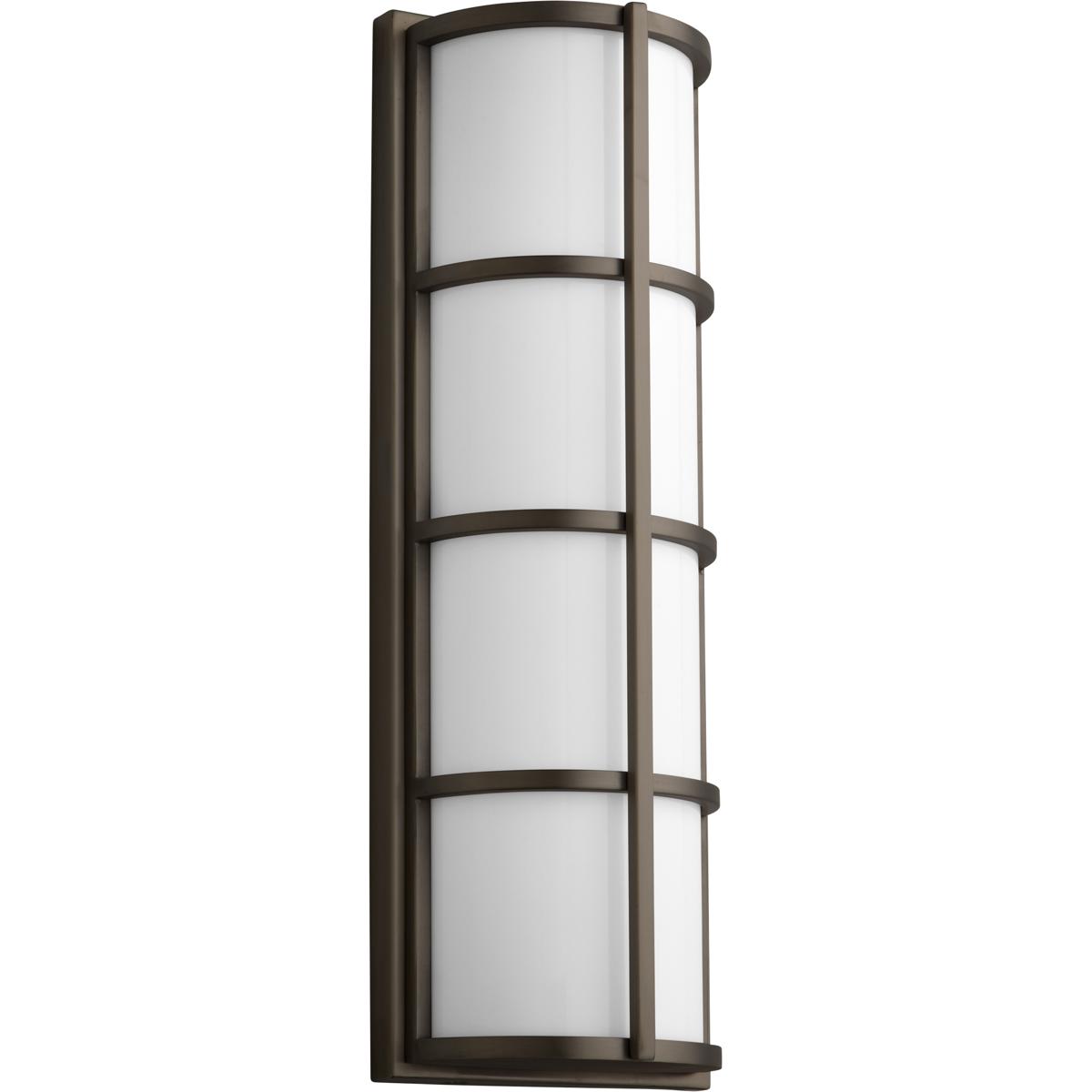 Oxygen Lighting 3-713-222 Leda 2 Light 22 inch Oiled Bronze Outdoor Wall Sconce
