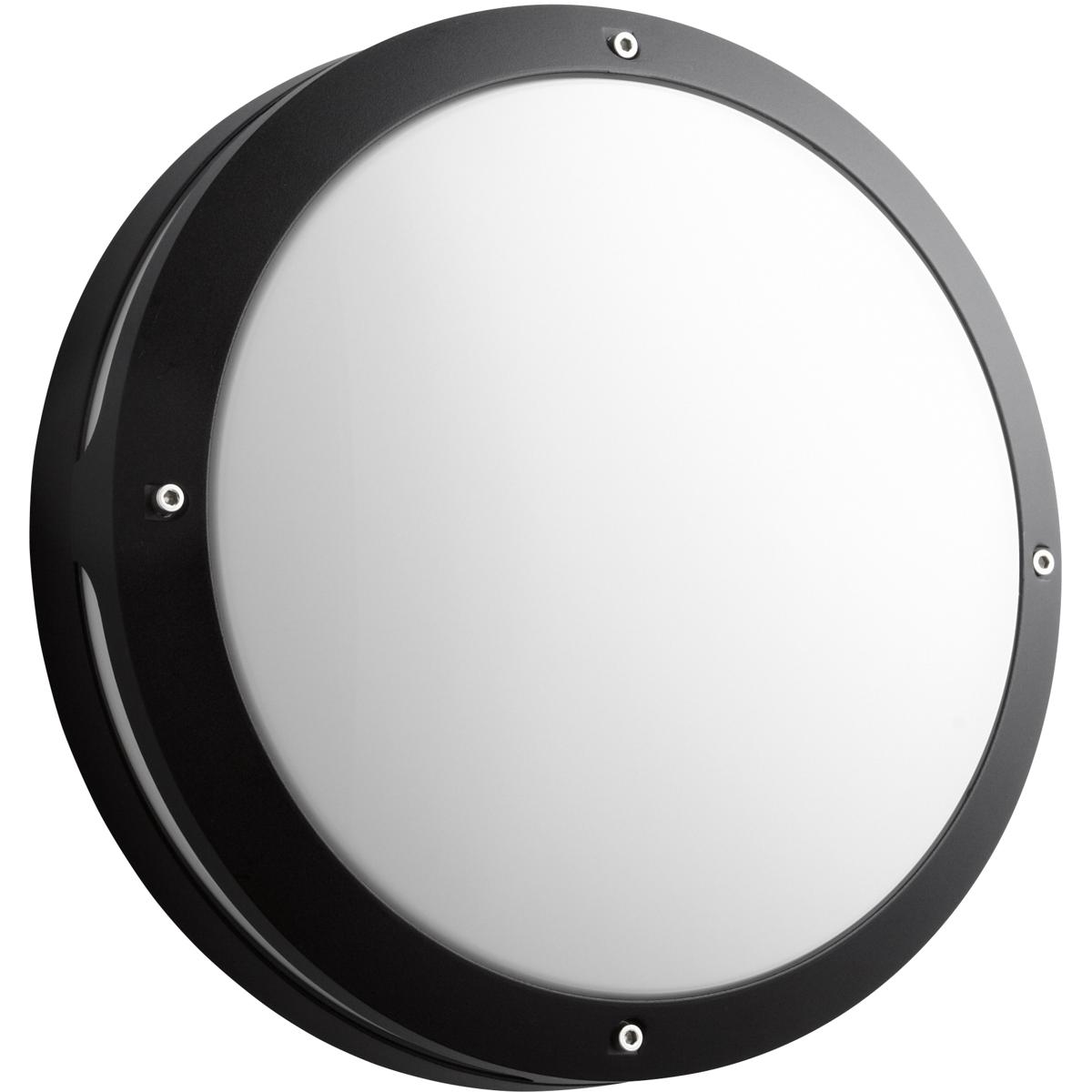 Oxygen Lighting 3-719-15 Regio 2 Light 4 inch Black Outdoor Wall Sconce