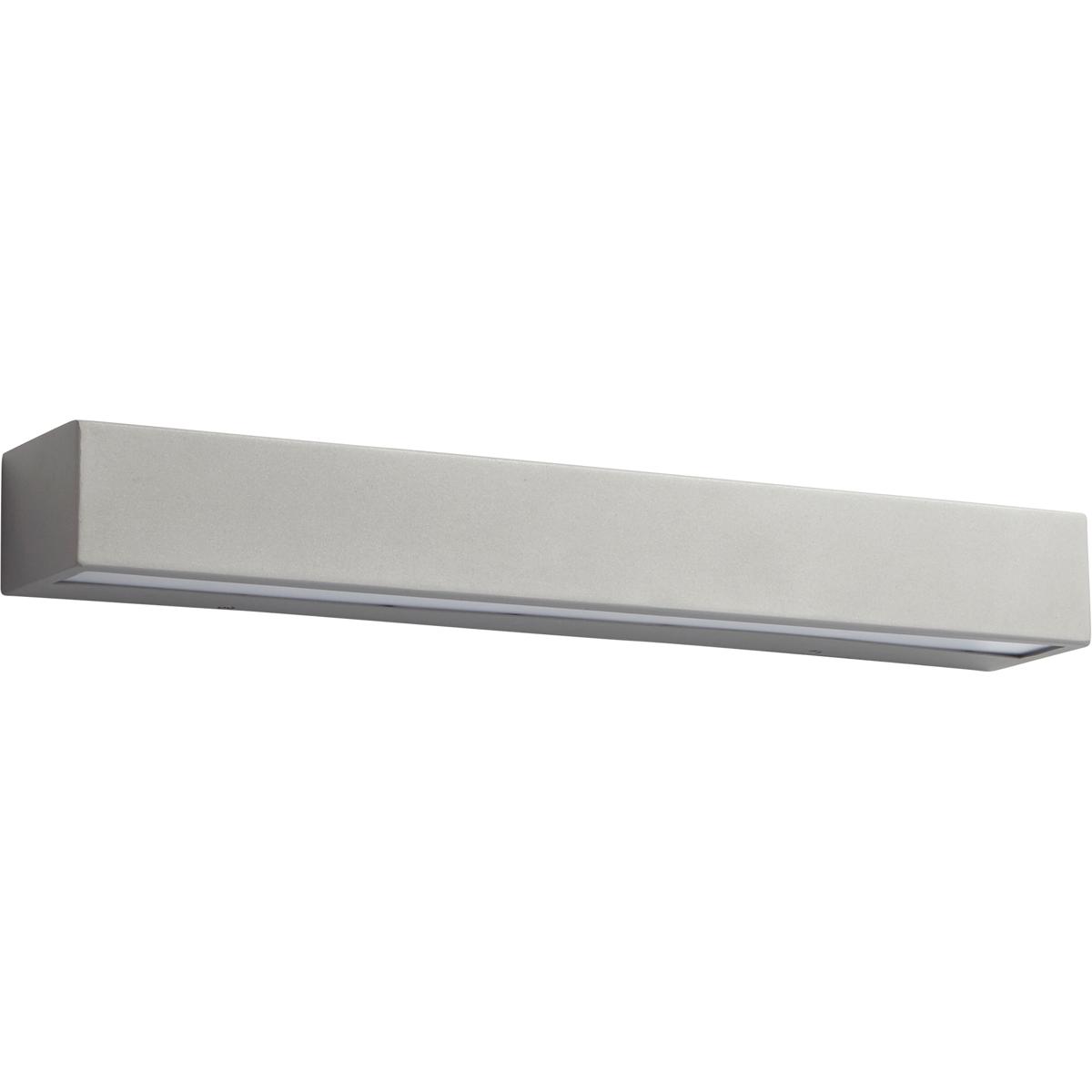 Oxygen Lighting 3-742-16 Maia 2 Light 3 inch Grey Outdoor Wall Sconce