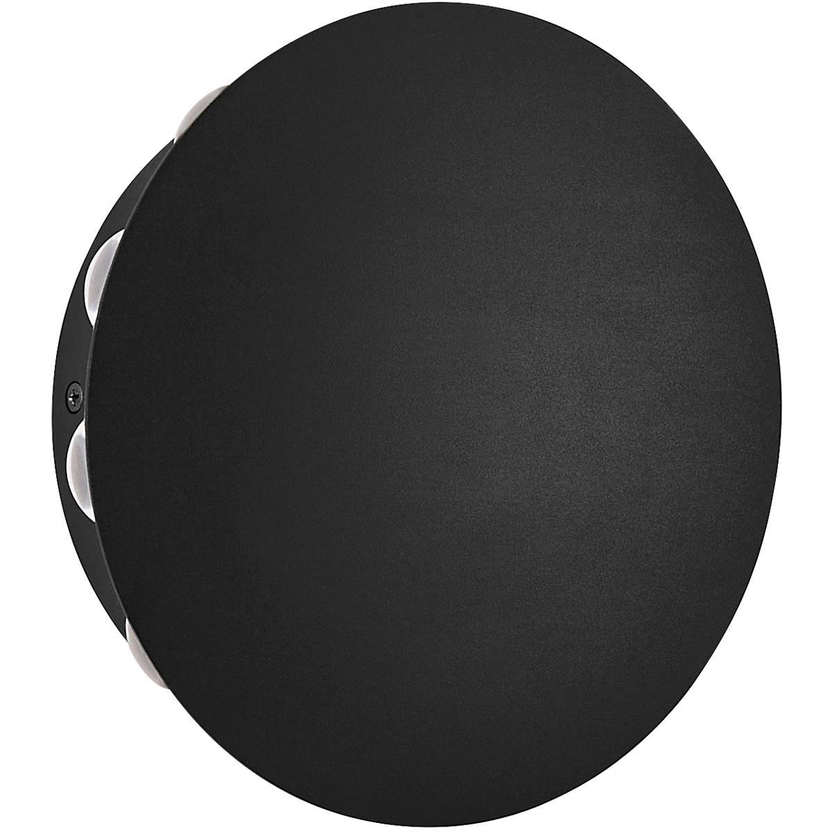 Oxygen Lighting 3-765-15 Rickie 12 Light 8 inch Black Outdoor Wall Light