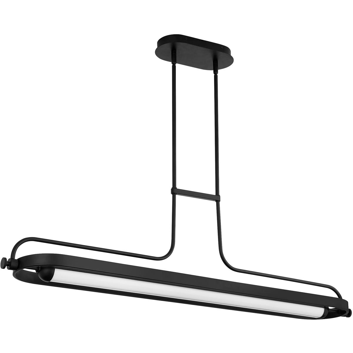 Oxygen Lighting 3-812-15 Braem 7 inch Black Chandelier Ceiling Light