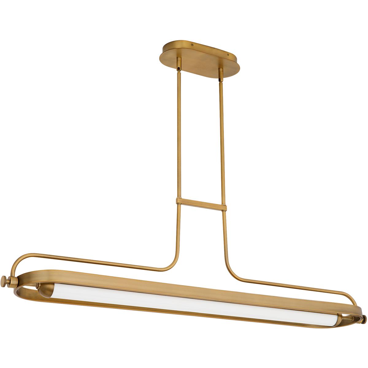 Oxygen Lighting 3-812-56 Braem 7 inch Brushed Brass Chandelier Ceiling Light