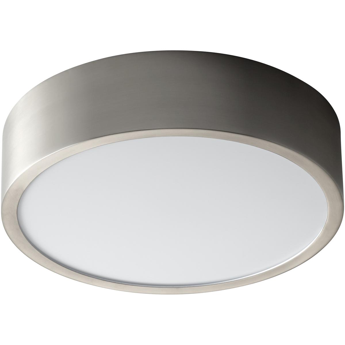 Oxygen Lighting 32-601-24-EM Peepers 1 Light 10 inch Satin Nickel Flush Mount Ceiling Light