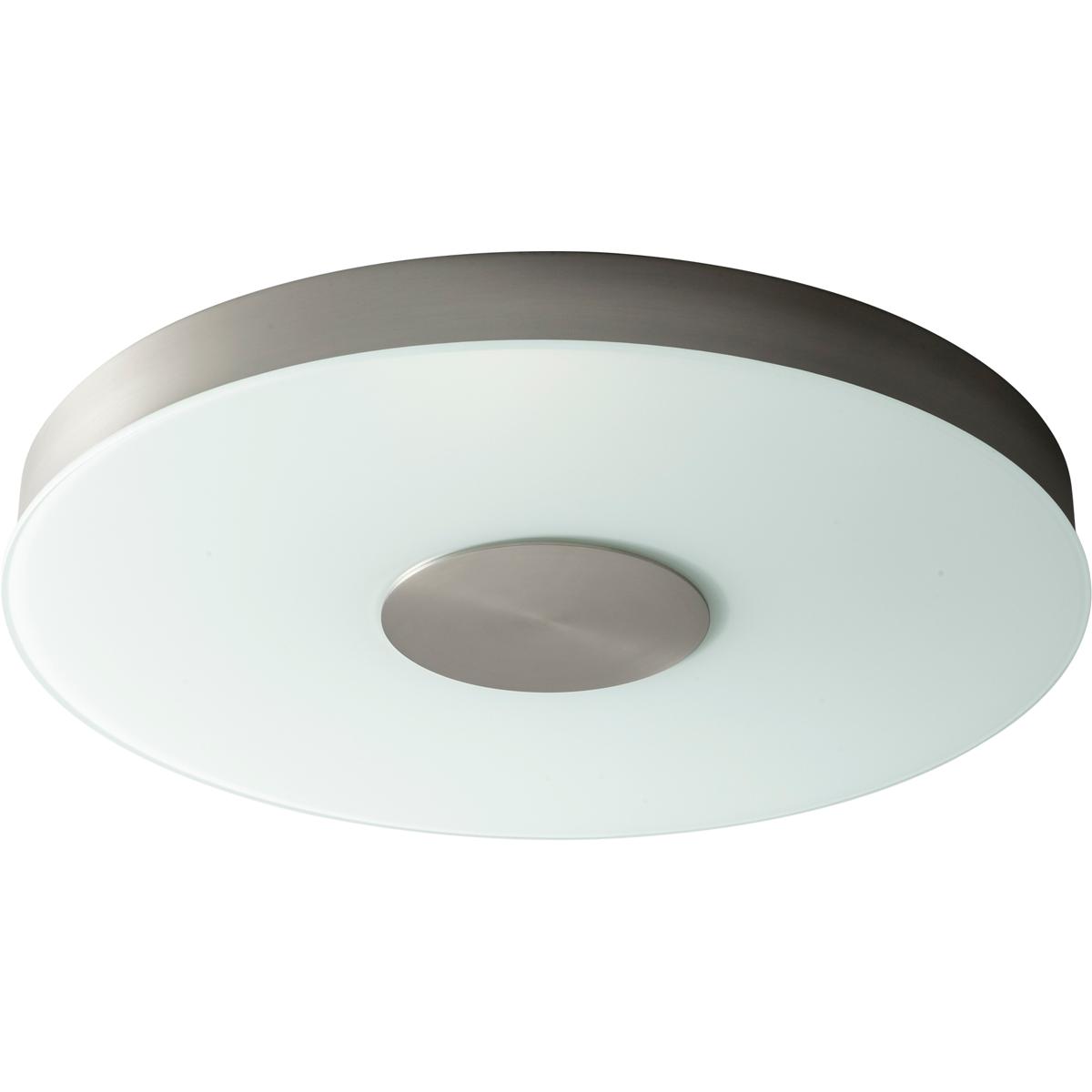 Oxygen Lighting 32-665-24 Dione 1 Light 21 inch Satin Nickel Flush Mount Ceiling Light