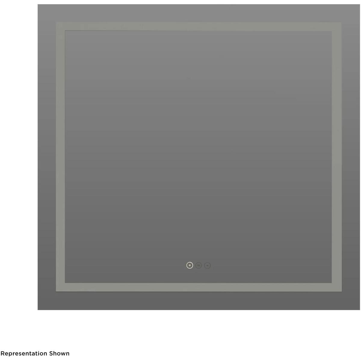 Oxygen Lighting 9636360 Momento 36 X 36 inch LED Mirror