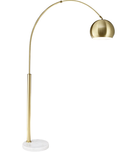 150 Watt Gold Arc Floor Lamp Portable Light, Curved Floor Lamp Gold