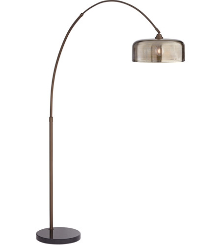 bronze arc floor lamp