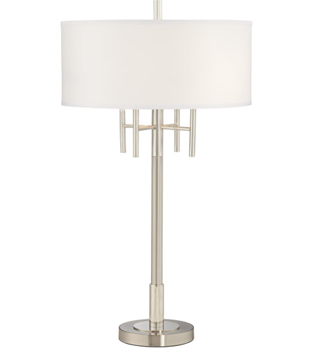 modern brushed nickel table lamps