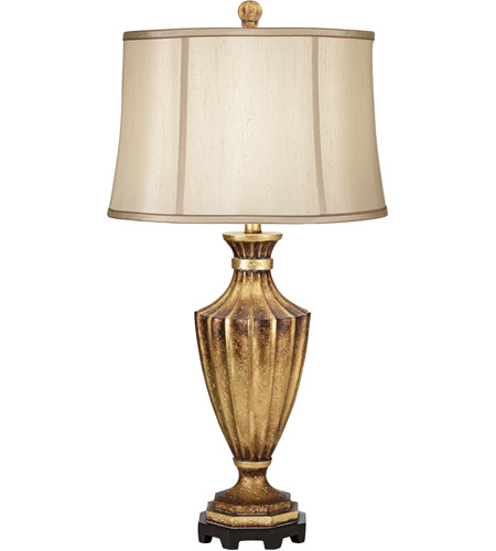 antique gold table lamp