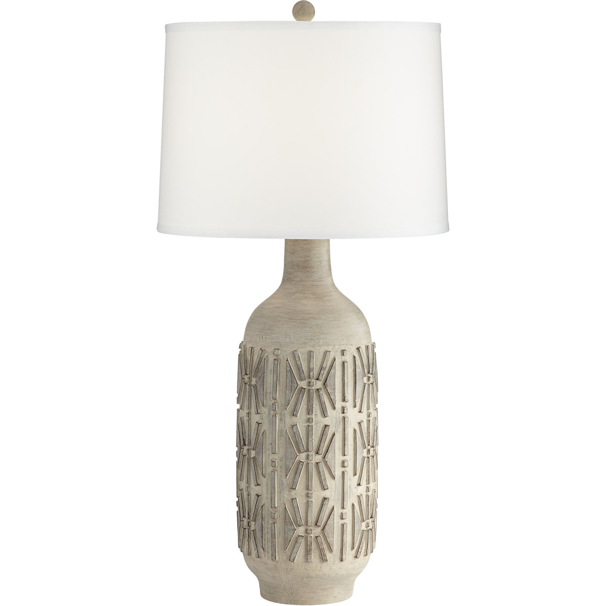 Lighting New York 73A72 Pacific Coast Starbird 32 inch 150.00 watt Greystone Wash Table Lamp Portable Light 73A72 - Open Box