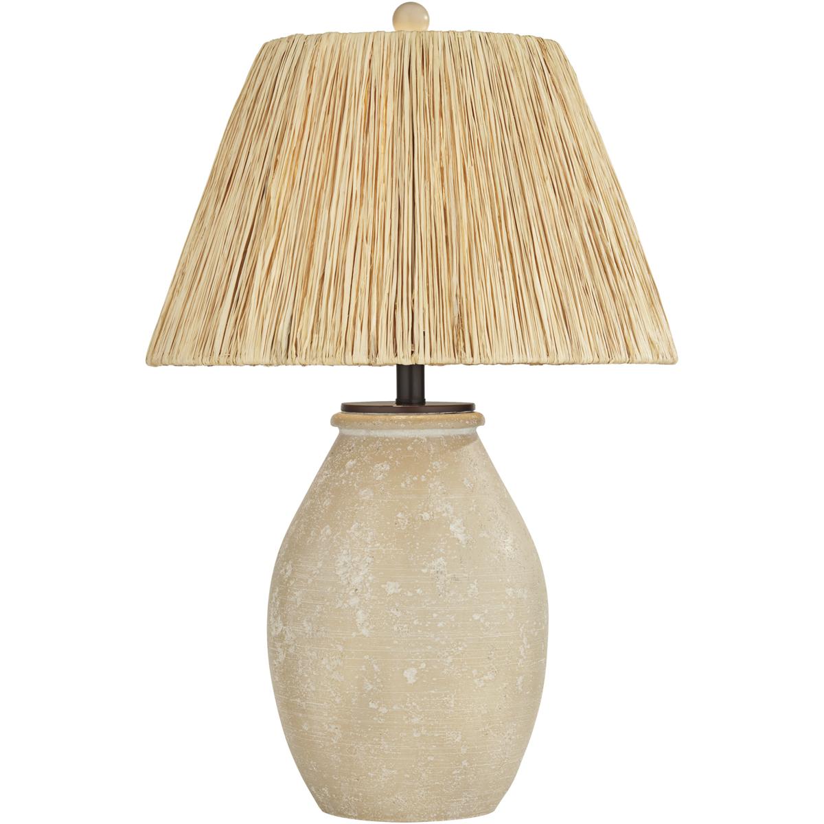 Lighting New York 779D9 Pacific Coast Kula 27.5 inch 150.00 watt Blush Terracota Table Lamp Portable Light 779D9 - Open Box