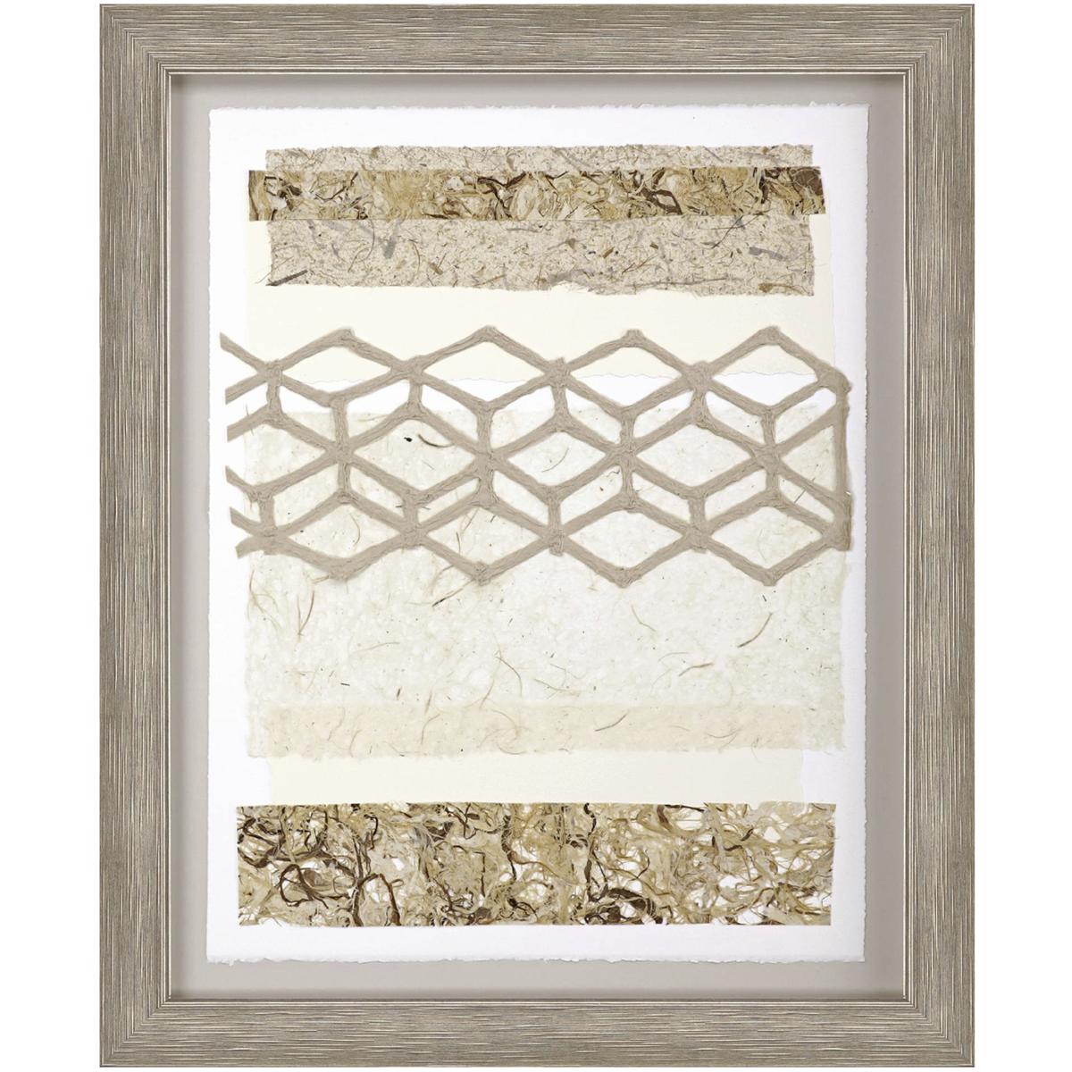 Paragon 22786 Dynamic Brown and Beige and Neutral and White Framed Art, The Studio