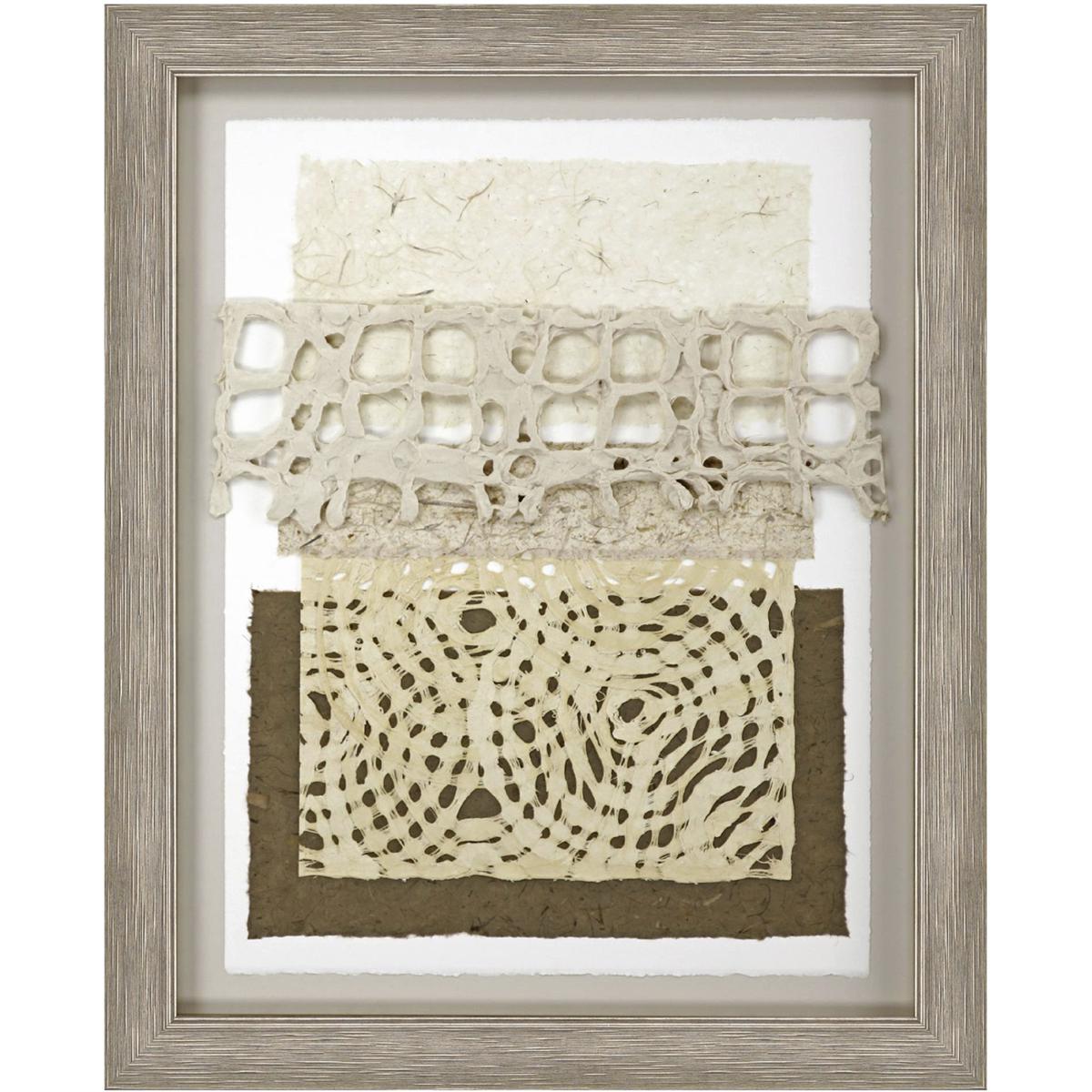 Paragon 22787 Dynamic Brown and Beige and Neutral and White Framed Art, The Studio